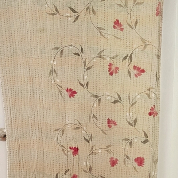 Handmade Bedding Authentic Kantha Kanta Cotton Throw Bed Runner 345